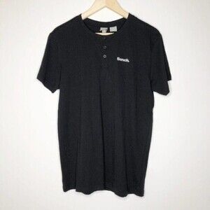 BENCH Black Men's Short Sleeve Top 